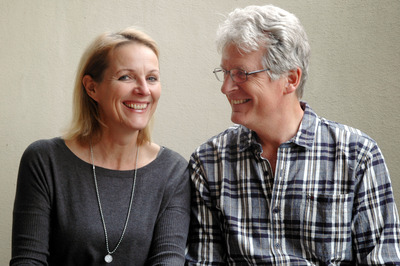 Anita Horn und Gerhard Blaboll beim Radiointerview