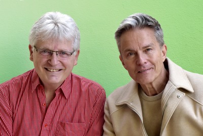 Alfons Haider und Gerhard Blaboll beim Radiointerview