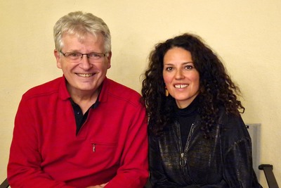 Claudia Kottal und Gerhard Blaboll beim Radiointerview