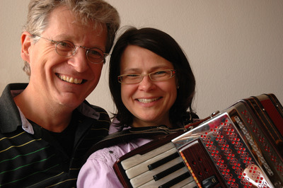 Sabine Huber und Gerhard Blaboll beim Radiointerview
